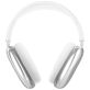 Mobigear Colors Coque Apple AirPods Max Coque en Silicone Souple - Blanc