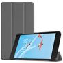 Mobigear Tri-Fold Coque Lenovo Tab E7 Etui - Gris