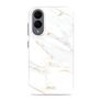 MIO Coque Samsung Galaxy S25 Edge MagSafe Coque arrière Rigide - White Marble
