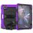 Mobigear SureGrip Xtreme Coque iPad Air 11 Pouces (2025) Coque arrière en Plastique rigide,Silicone + Porte-crayon + Bandoulière + Support Amovible - Violet