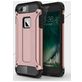 Mobigear Outdoor Coque iPhone 8 Plus Coque arrière Rigide Anti-Chocs - Rose doré