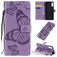 Mobigear Butterfly Housse Sony Xperia L4 Etui Porte-Monnaie - Violet