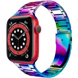 Mobigear Lissabon Bracelet Acier Apple Watch Fermeture boucle déployante - 42/41/40/38 mm