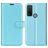 Mobigear Classic Housse TCL 20 R 5G Etui Porte-Monnaie - Bleu