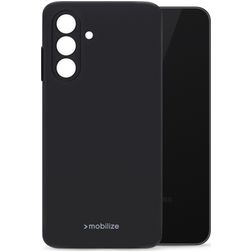 Mobilize Rubber Gelly Coque Samsung Galaxy A26 Coque arrière en TPU Souple - Noir