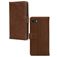 Mobilize Wallet Housse iPhone 8 Etui en Cuir Véritable Porte-Monnaie - Marron