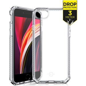 ITSkins SpectrumClear Coque Transparente iPhone SE (2022) Coque arrière en TPU Souple Anti-Chocs - Transparent