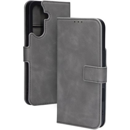 Mobiparts Classic Wallet Samsung Galaxy A56 MagSafe Étui - Granite Grey