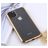 Mobigear Royal iPhone 11 Pro TPU souple Coque arrière - Transparent / Or