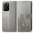 Mobigear Clover POCO X5 Pro Étui Portefeuille - Gris