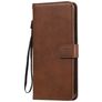 Mobigear Premium Housse LG V60 ThinQ Etui Porte-Monnaie - Marron