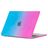 Mobigear Rainbow Matte MacBook Air 15 Pouces (2023-2025) Coque - Bleu / Rose - Model A2941 / A3114 / A3241