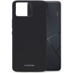 Mobilize Rubber Gelly Coque ASUS Zenfone 11 Ultra Coque arrière en TPU Souple - Matt Black