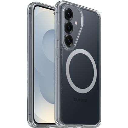 OtterBox Symmetry Transparent Samsung Galaxy S26 MagSafe Plastique rigide Coque arrière Antichoc - Transparent