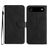Mobigear Stitch Housse iPhone Air Etui Porte-Monnaie - Noir
