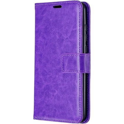 Mobigear Wallet Housse Xiaomi Mi 9 Lite Etui Porte-Monnaie - Violet