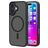 Mobiparts Hardcover iPhone 17 MagSafe Plastique rigide Coque arrière - Satin Black
