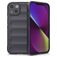 Mobigear Bumpy Coque iPhone 14 Coque arrière en TPU Souple - Charcoal