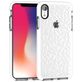 Mobigear Diamond Coque iPhone XR Coque arrière Rigide - Blanc / Transparent