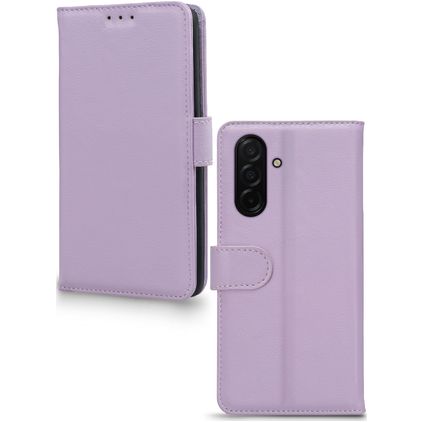 Mobilize Premium Gelly Wallet Housse Samsung Galaxy A27 Etui Porte-Monnaie - Violet