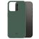 Mobilize Rubber Gelly Coque iPhone 14 Pro Coque arrière en TPU Souple - Matt Green