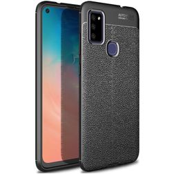 Mobigear Luxury Coque Samsung Galaxy M51 Coque arrière en TPU Souple - Noir