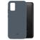 Mobilize Rubber Gelly Coque Samsung Galaxy A02s Coque arrière en TPU Souple - Matt Blue