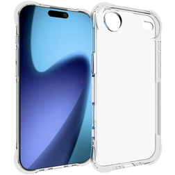 Mobigear Cushion Coque Transparente iPhone Air Coque arrière en TPU Souple - Transparent