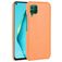 Mobigear Croco Coque Huawei P40 Lite Coque arrière Rigide - Orange