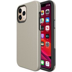 Mobigear Antislip Coque iPhone 12 Pro Max Coque arrière Rigide Anti-Chocs - Or
