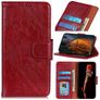 Mobigear Classy Housse Motorola Moto E22i Etui Porte-Monnaie - Rouge