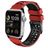 Mobigear Aero Armor Bracelet Silicone Apple Watch Fermeture boucle ardillon - 49/46/45/44 mm - Rouge / Noir