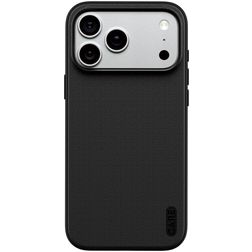 CARE by PanzerGlass Fusion Fabric iPhone 17 Pro Max MagSafe Plastique rigide Coque arrière Antichoc - Noir