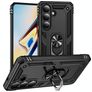 Mobigear Armor ring Coque Samsung Galaxy S26 Coque arrière Rigide Anti-Chocs avec Anneau-Support - Noir
