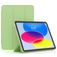Mobigear Tri-Fold Gel Coque iPad 11 (2025) Etui en TPU,Similicuir - Vert