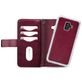 Mobilize Gelly Zipper Samsung Galaxy A6 (2018) Détachable 2in1 Pochette - Bordeaux