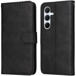 Mobigear Wallet Housse Samsung Galaxy A56 Etui Porte-Monnaie - Noir
