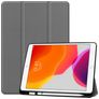 Mobigear Tri-Fold Coque iPad 8 (2020) Etui - Gris