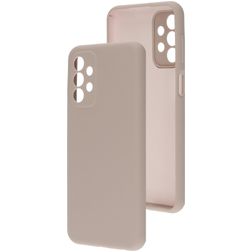 Mobiparts Coque Samsung Galaxy A23 Coque arrière en Silicone - Soft Salmon