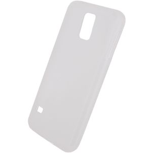 Mobilize Gelly Coque Samsung Galaxy S5 Coque arrière en TPU Souple - Blanc