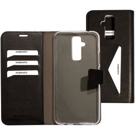 Mobiparts Classic Wallet Housse Huawei Mate 20 Lite Etui Porte-Monnaie - Noir