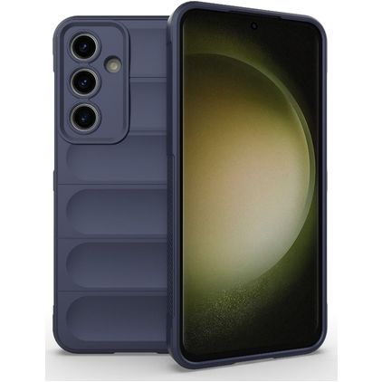 Mobigear Bumpy Coque Samsung Galaxy S24 FE Coque arrière en TPU Souple - Dark Blue