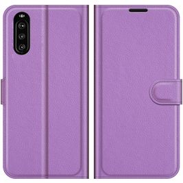Mobigear Classic Housse Sony Xperia 10 III Etui Porte-Monnaie - Violet