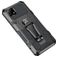 Mobigear Armor Stand Coque Realme C21 Coque arrière Rigide Anti-Chocs avec Support Amovible - Gris