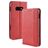 Mobigear Sensation Housse Samsung Galaxy S10e Etui Porte-Monnaie - Rouge