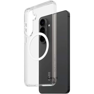 CARE by PanzerGlass Urban Explorer Coque Transparente Samsung Galaxy S26 Plus MagSafe Coque arrière Rigide Anti-Chocs - Transparent