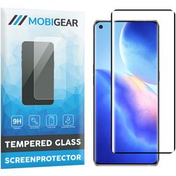 Mobigear Premium OPPO Find X3 Neo Verre trempé Protection d'écran - Compatible coque - Noir