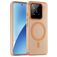Mobigear Shockproof Xiaomi 15 MagSafe Plastique rigide Coque arrière - Orange