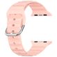 Mobigear Bumpy Bracelet Silicone Apple Watch Fermeture boucle ardillon - 49/46/45/44 mm - Rose