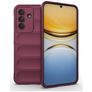 Mobigear Bumpy Coque Samsung Galaxy A37 Coque arrière en TPU Souple - Wine Red